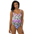 Genderfluid Pride Aloha One-Piece Swimsuit